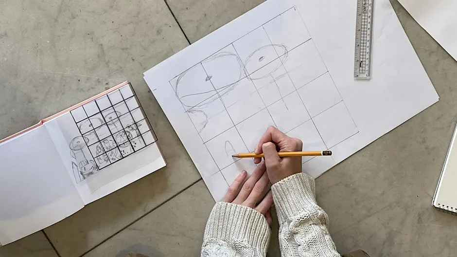 Skill Up Visits: Drawing Edges and Entrances at the Garden Museum