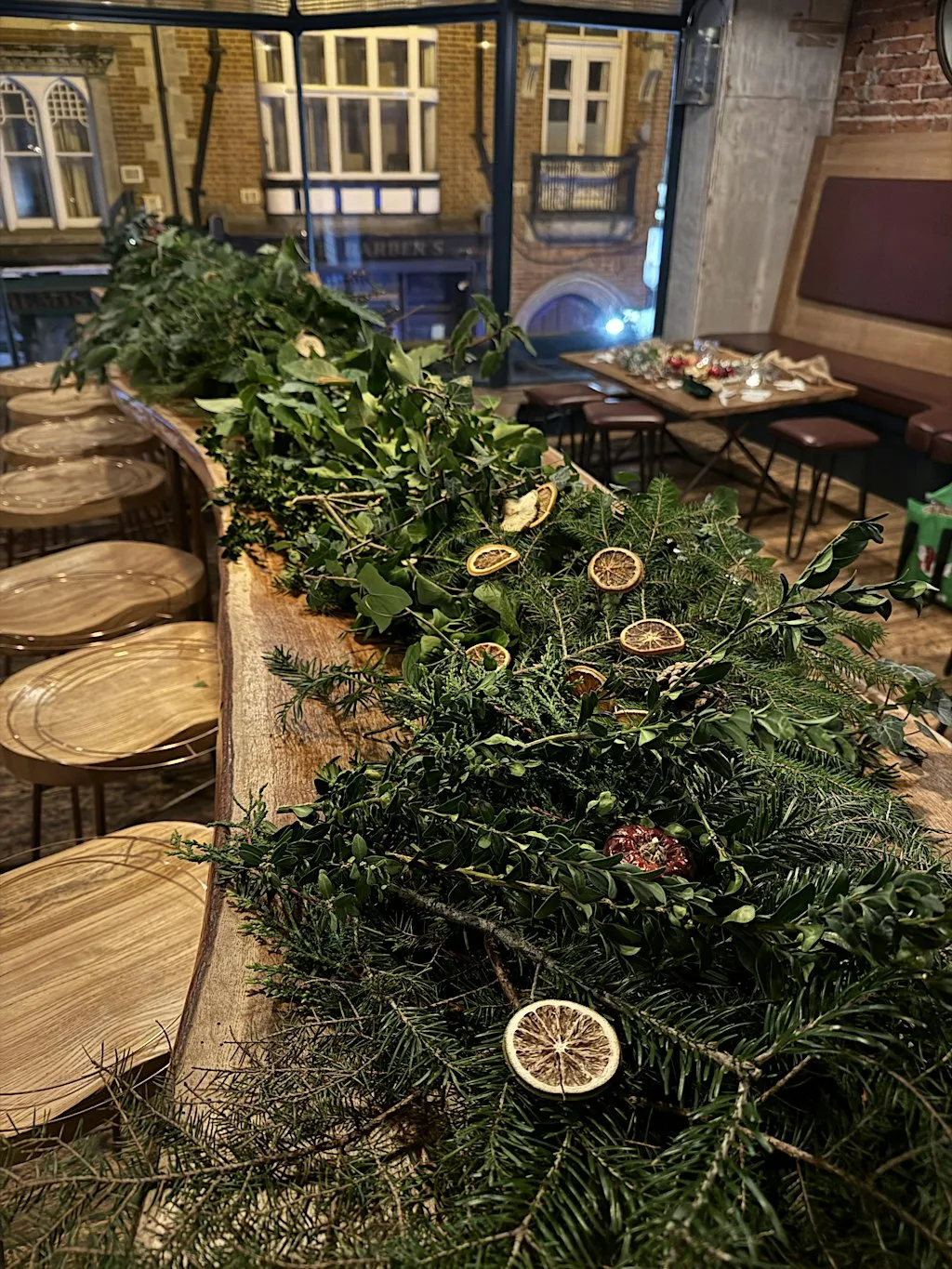 Christmas Wreath Making at The Tipsy Mercer