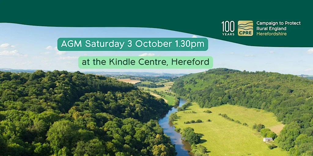 CPRE Herefordshire AGM at The Kindle Centre