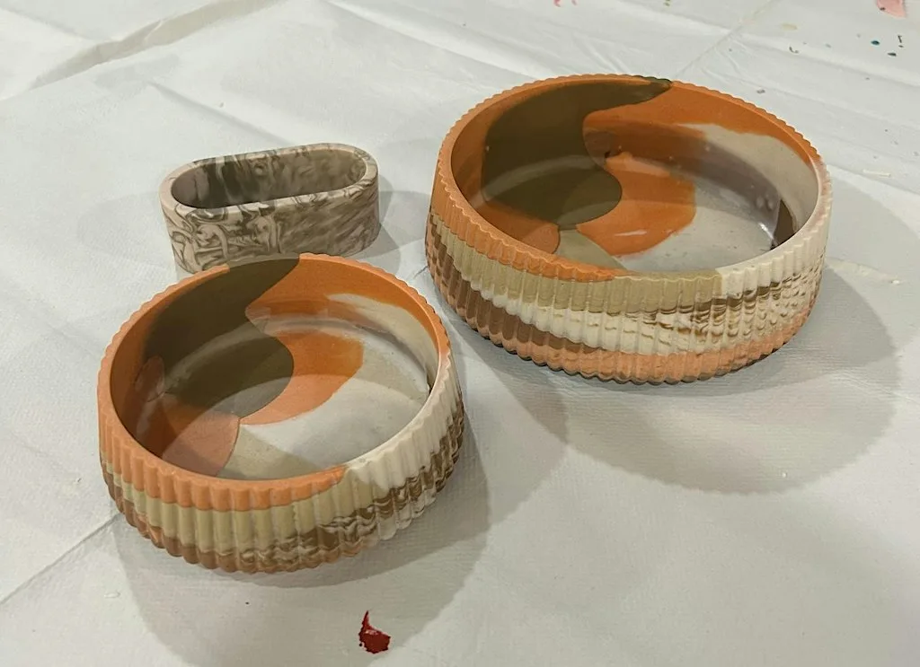 The Jesmonite Matchy-Matchy Bowls Workshop - in HEBDEN BRIDGE by Objectify