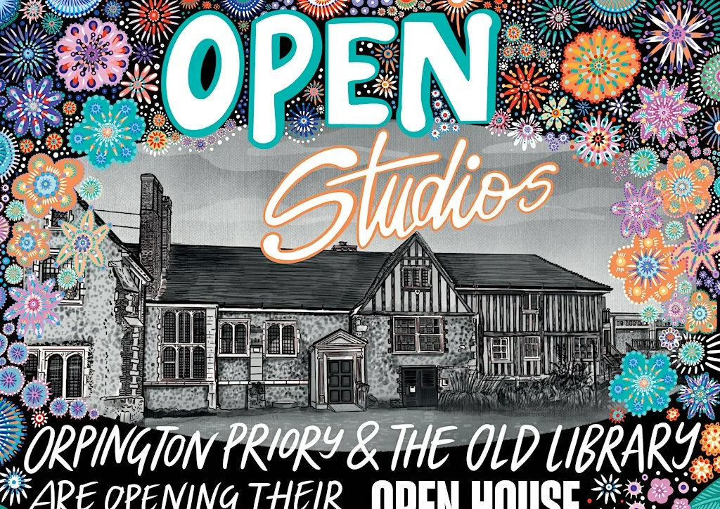 Open Studio Event at the Old Library and Orpington Priory at V22 The Priory Artist Studios