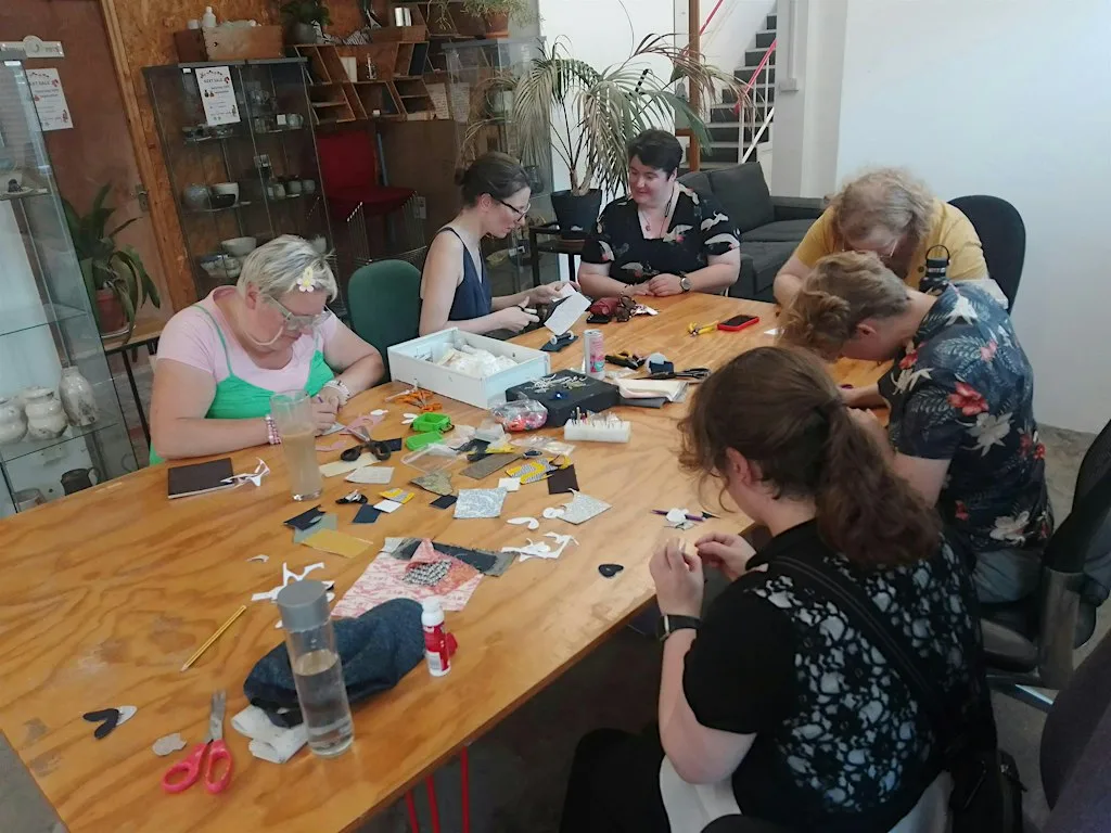 Moth Making Workshop (Sustainable Fashion Week at Makespace) at Aristotle House