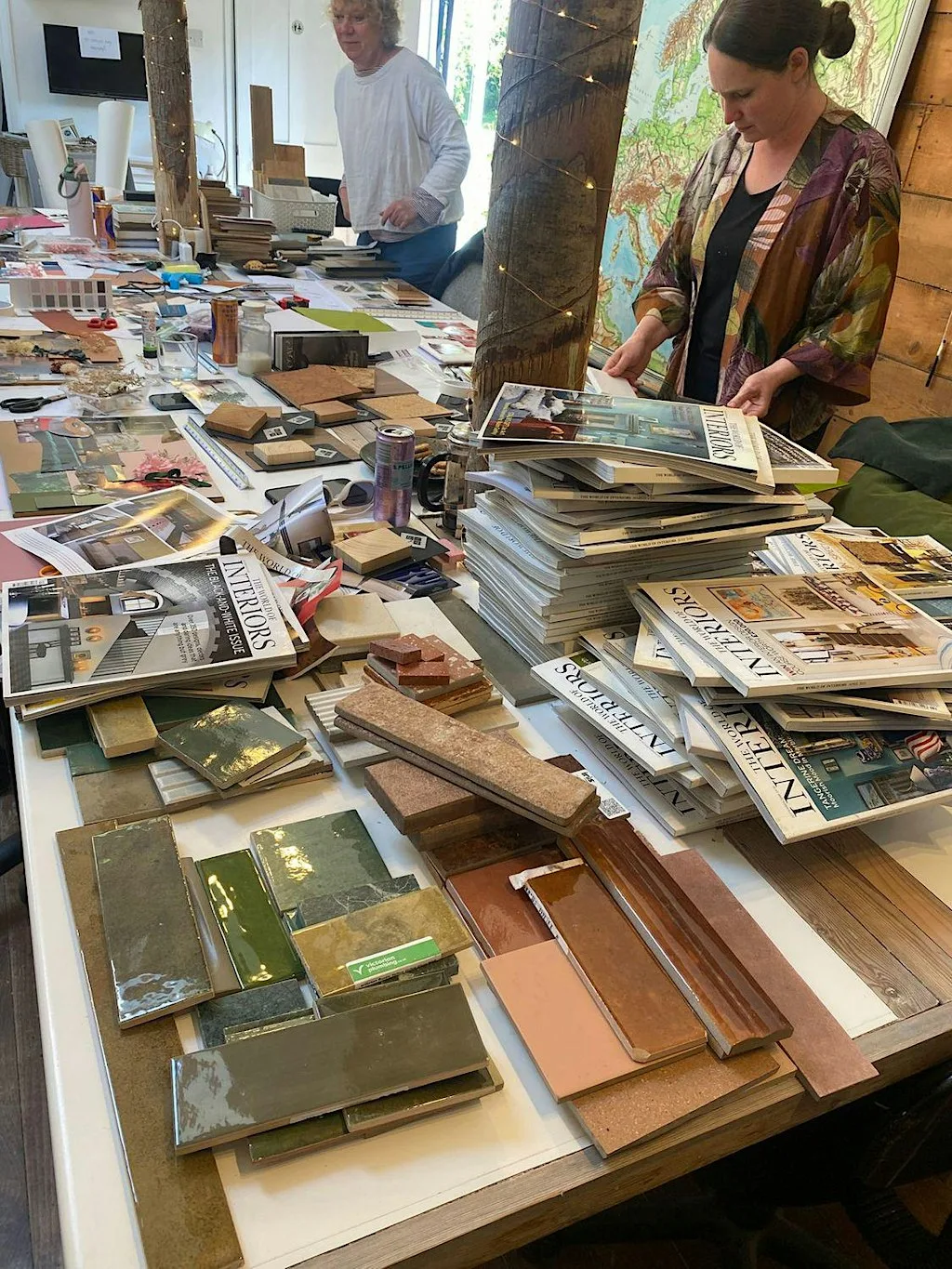 Interior Design Mood Board Making Workshop