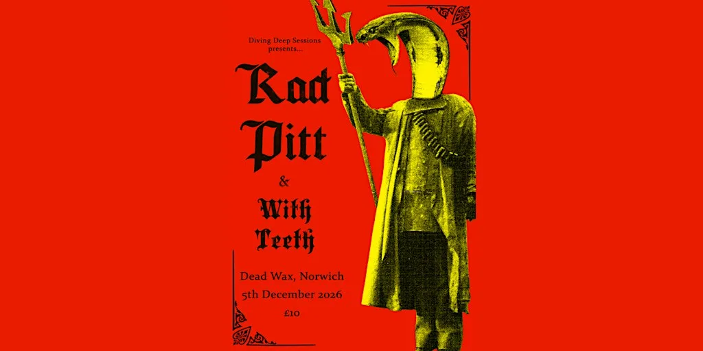 Diving Deep With Rad Pitt at Dead Wax Norwich