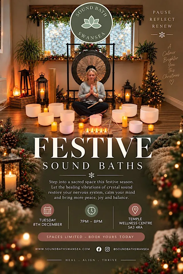 Festive Sound Bath at Temple Wellness at Temple Wellness Centre