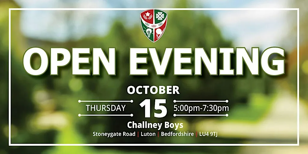 Challney Boys Open Evening 2026