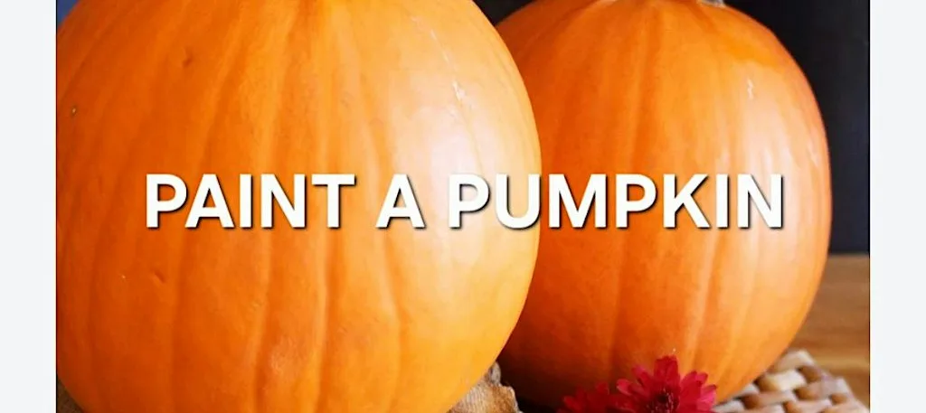 Pumpkin Painting Class at John Archer Hall