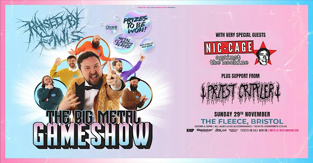 Raised By Owls - The Big Metal Gameshow at The Fleece