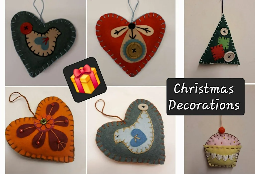 Simple Stitch Christmas Decoration Making Class at John Archer Hall