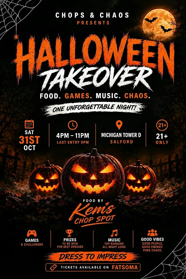 Chops and chaos : Halloween Edition at X1 Media City Tower D