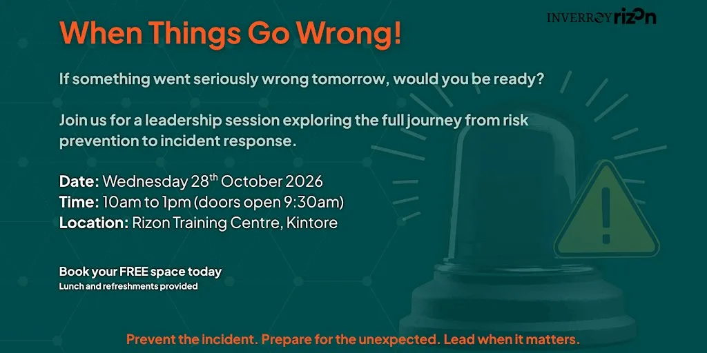 When things go wrong!