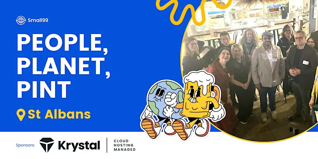 St Albans - Small99's People, Planet, Pint™: Sustainability Meetup at Play Putt