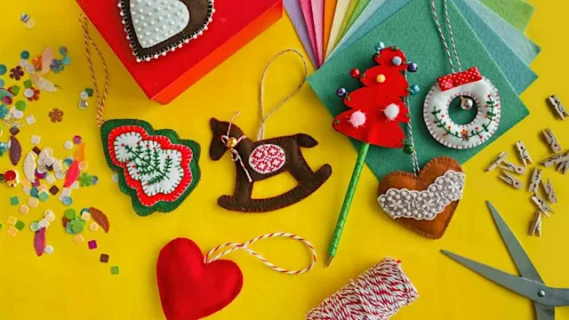 Create & Connect: Festive Felt - Make Your Own Christmas Decorations at Pilkington Library