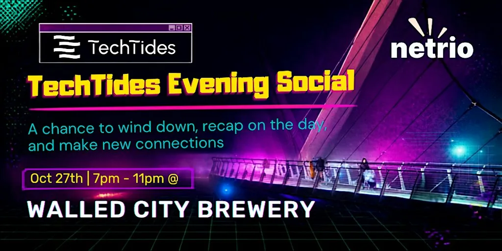 TechTides Evening Social at Walled City Brewery