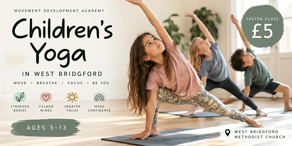 Children’s Yoga in West Bridgford | Ages 5-13 at West Bridgford Methodist Church