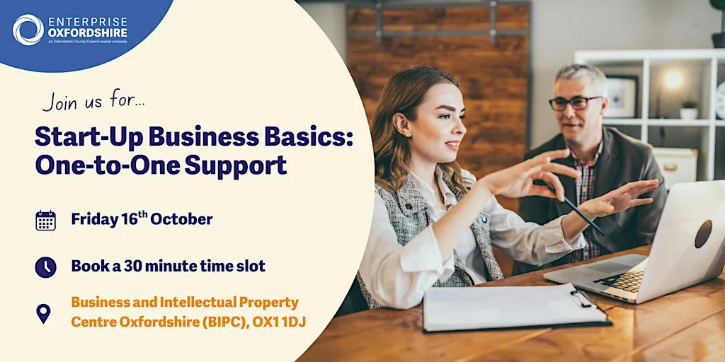 Start-Up Business Basics: One-to-One Support