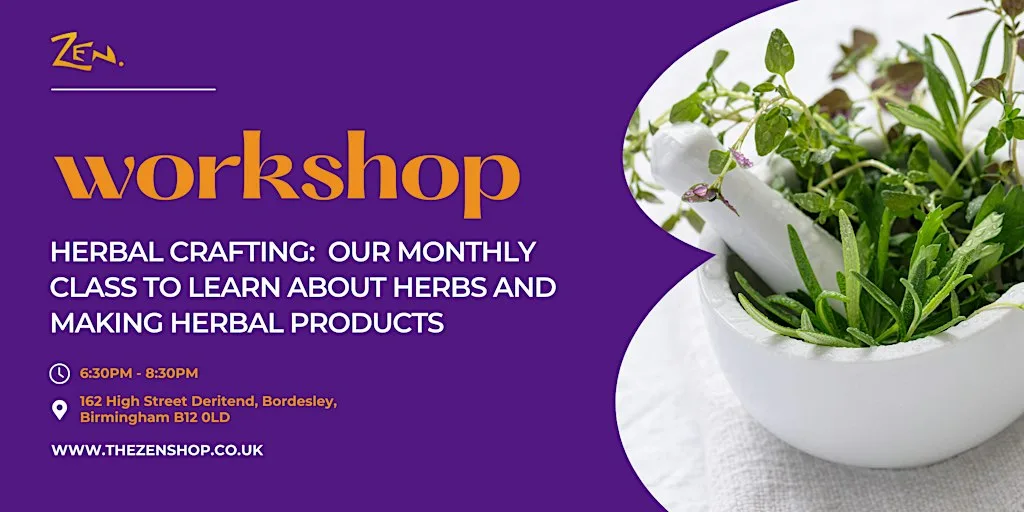 Herbal Crafting at The Zen Shop