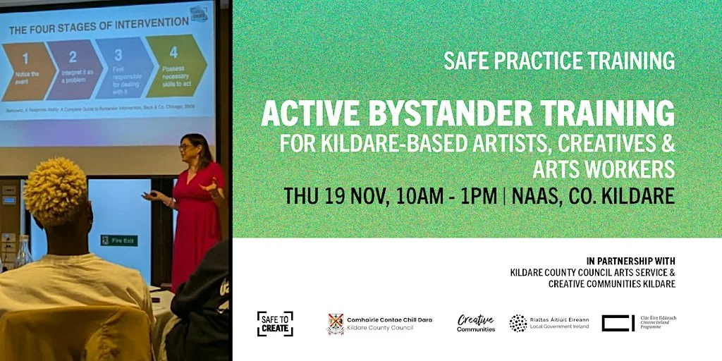 Active Bystander Training for Kildare-based Artists & Arts Workers at Naas Library & Cultural Centre