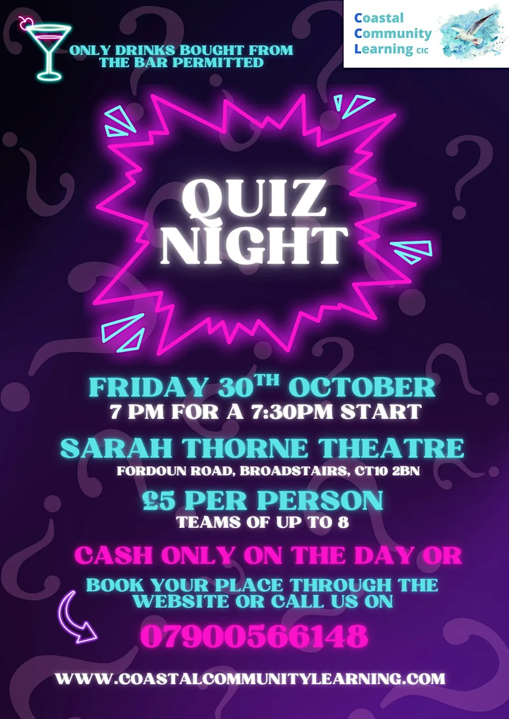 Coastal Community Learning Quiz Night
