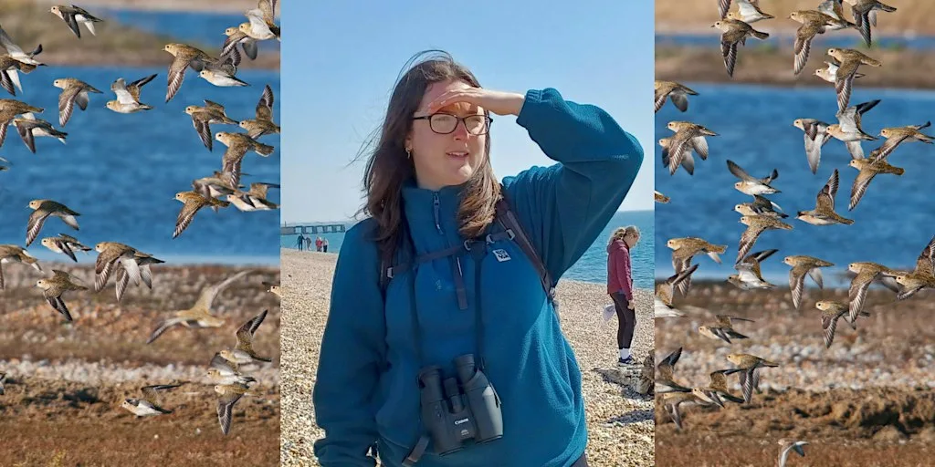 Beginners Birding with Mya Bambrick, Rye Harbour Nature Reserve (420337035) at Rye Harbour Nature Reserve