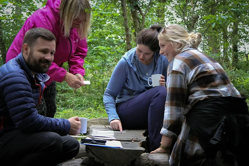 Wild Wellbeing days at Foxburrow at Foxburrow Nature Reserve