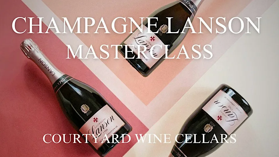 World Champagne Day: Champagne Lanson Masterclass at Courtyard Wine Cellars at Courtyard Wine Cellars