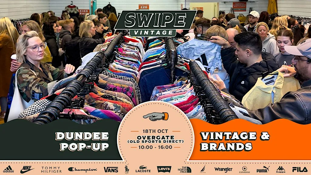 Swipe Vintage x Dundee Kilo Sale at Overgate Centre