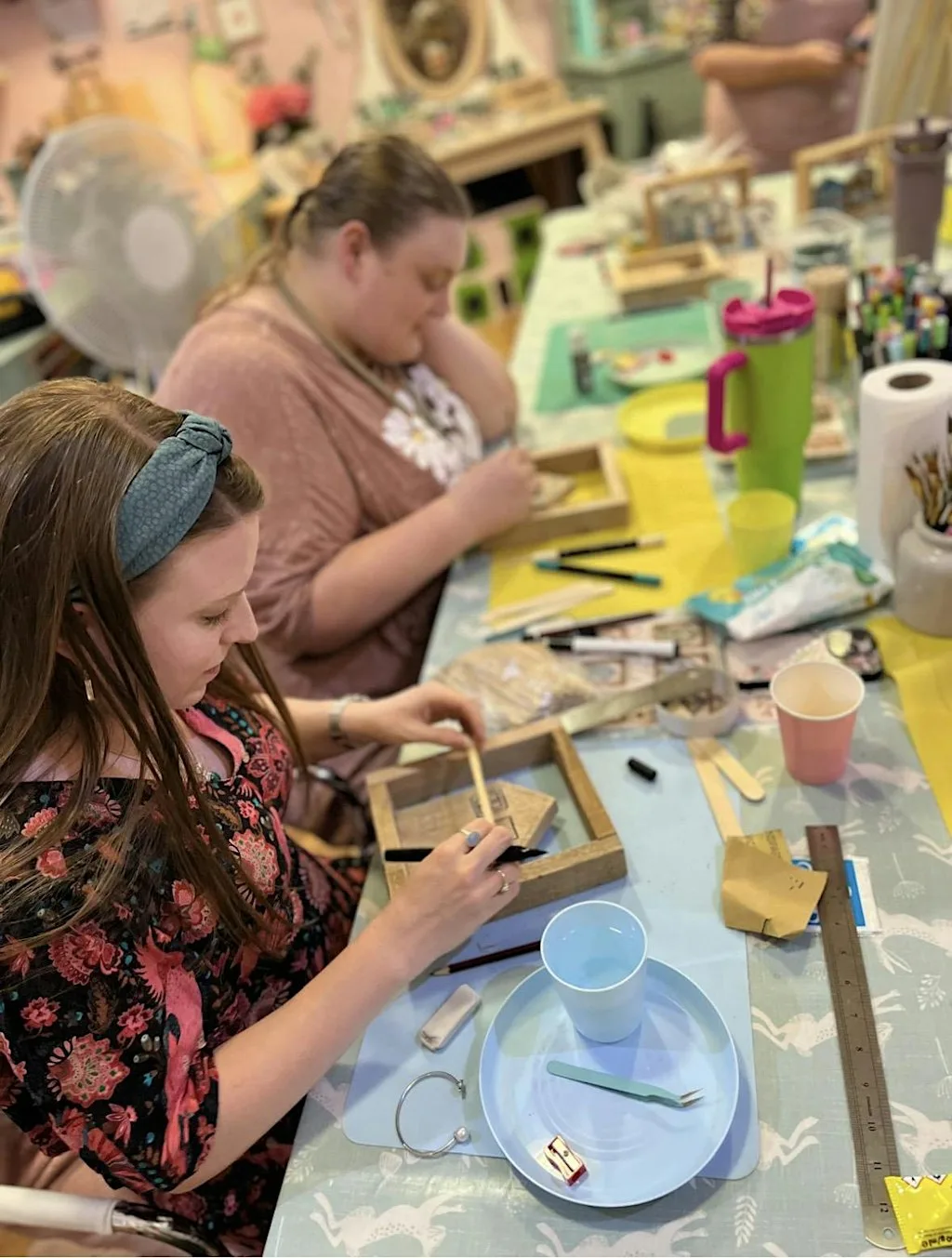 Paint a Wooden House and Frame Workshop at Bibelot