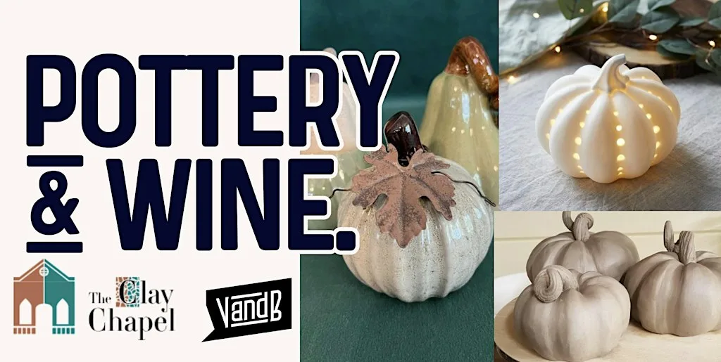 Pottery and Wine. at V and B Northampton