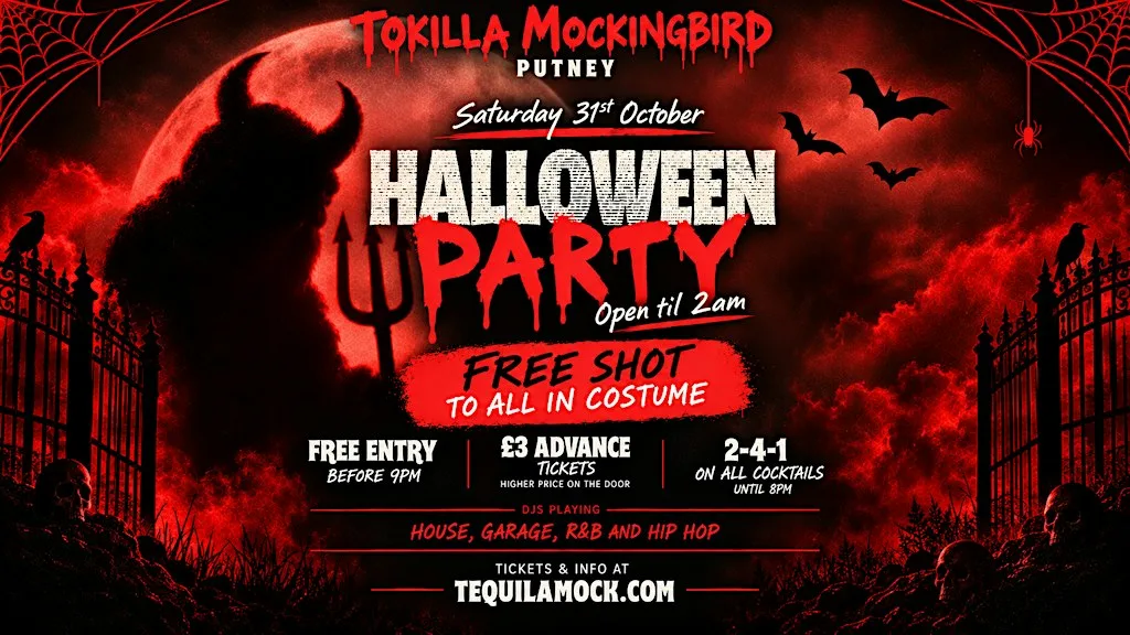 Tequila Mockingbird Halloween Party