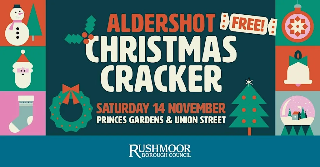 Aldershot Christmas Cracker 2026 at Princes Gardens, Aldershot