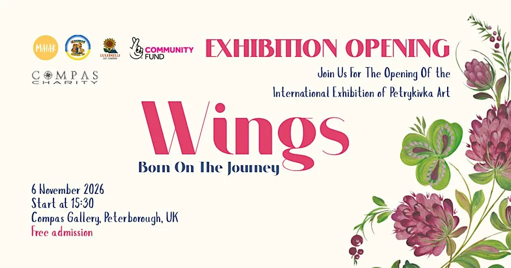 ''Wings Born On The Journey'' Exhibition Opening at Compas Charity