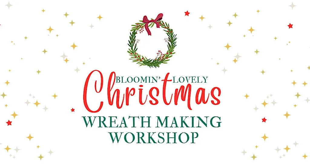 Bloomin' Lovely Christmas Wreath Making Workshop at Mickleover Memorial Hall