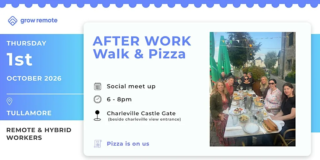 After Work Social Walk & Pizza