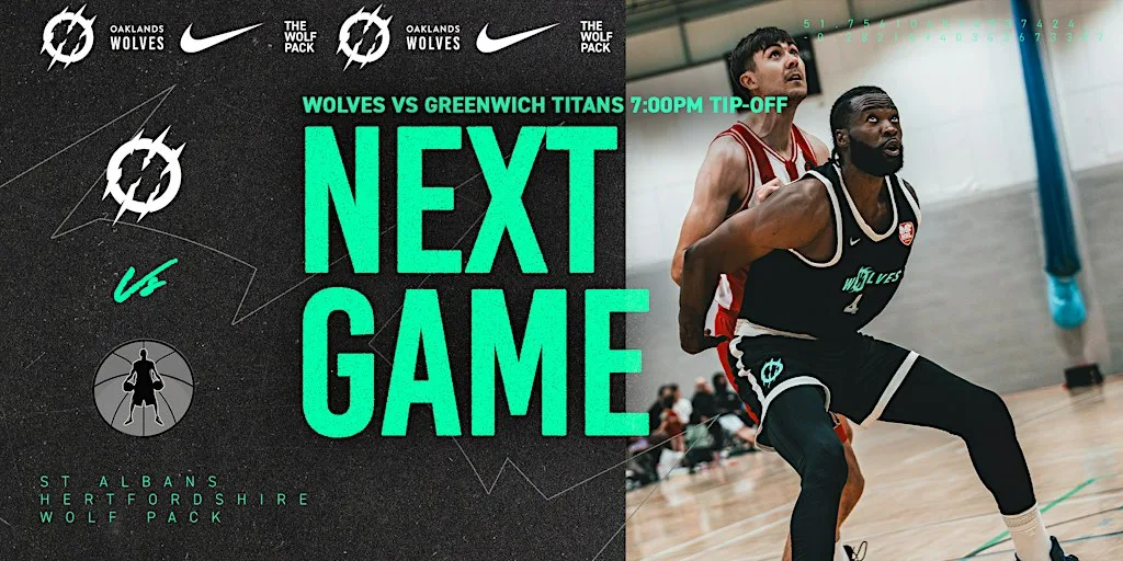 Oaklands Wolves D1 Vs Greenwich Titans Senior at Oaklands College