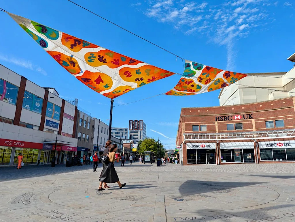 Southend Sails: Celebration, Live Performance & Embroidery Workshop at Outside the Odeon Cinema