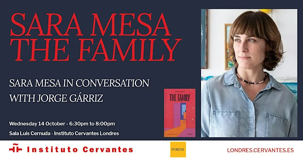 Sara Mesa presents her book The Family at Instituto Cervantes London