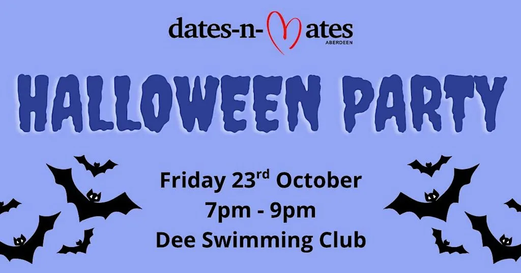 Halloween Disco - Dates-n-Mates Aberdeen at Dee Swimming Club