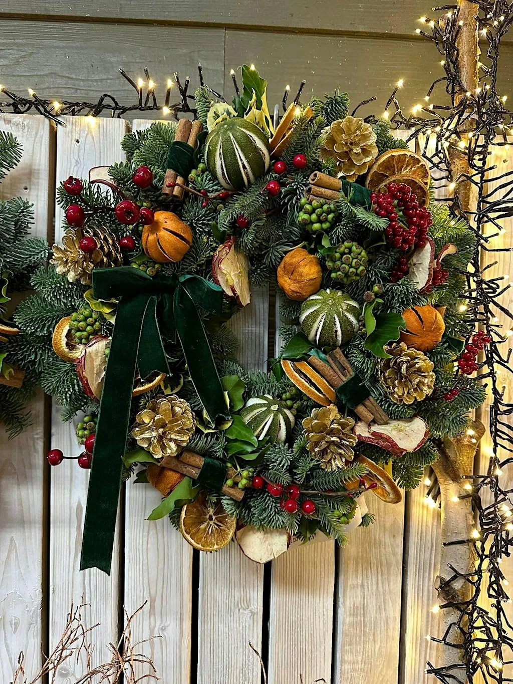 Christmas Wreath Workshop - Byfleet Surrey at Byfleet Cricket Club