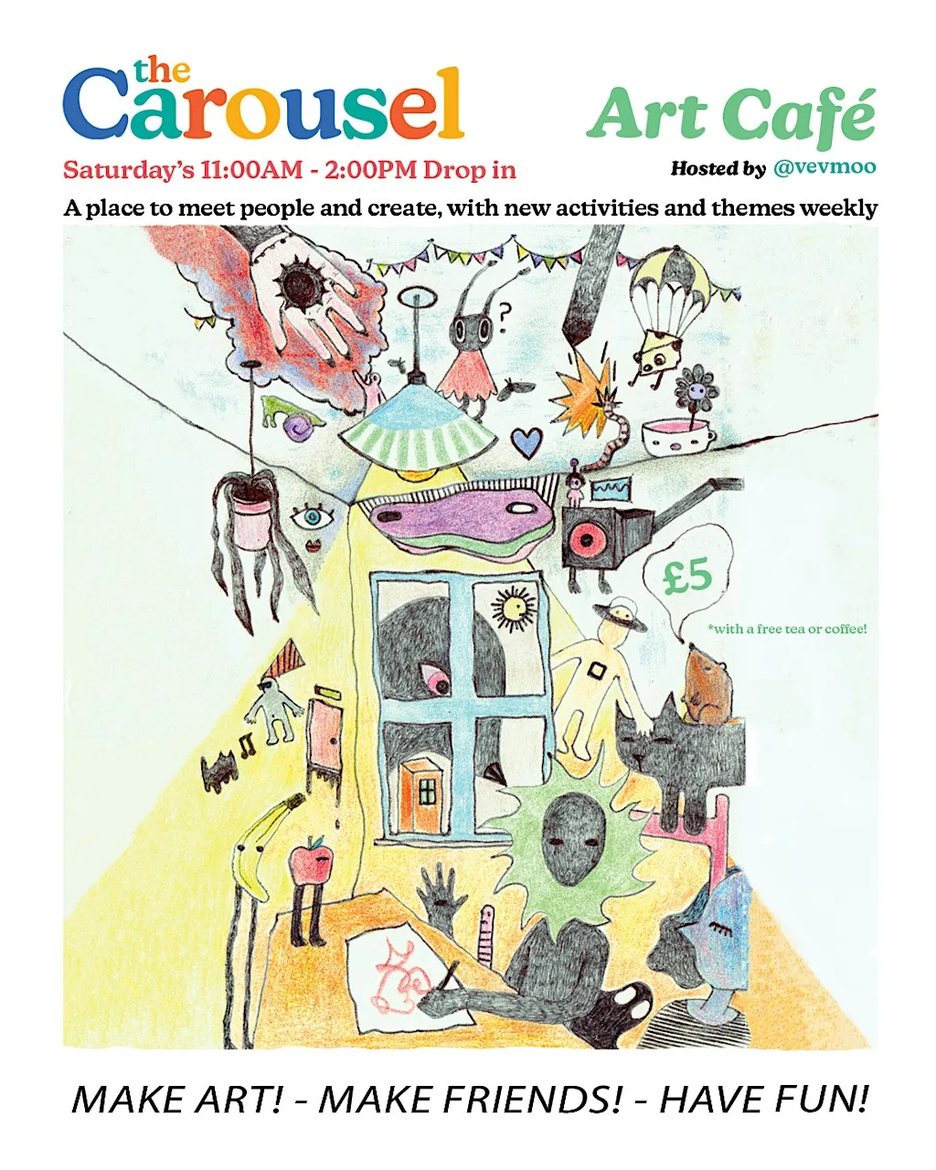 Art Café - Laid Back Life Drawing