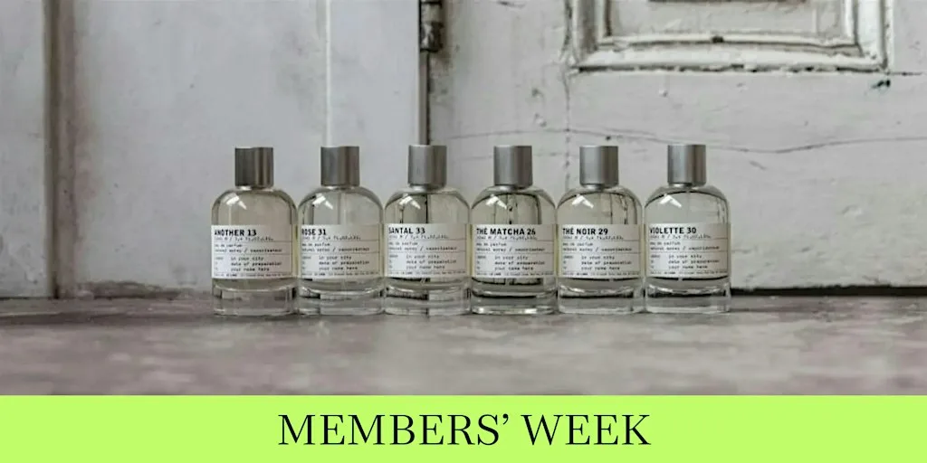 Scent Discovery Journey with Le Labo