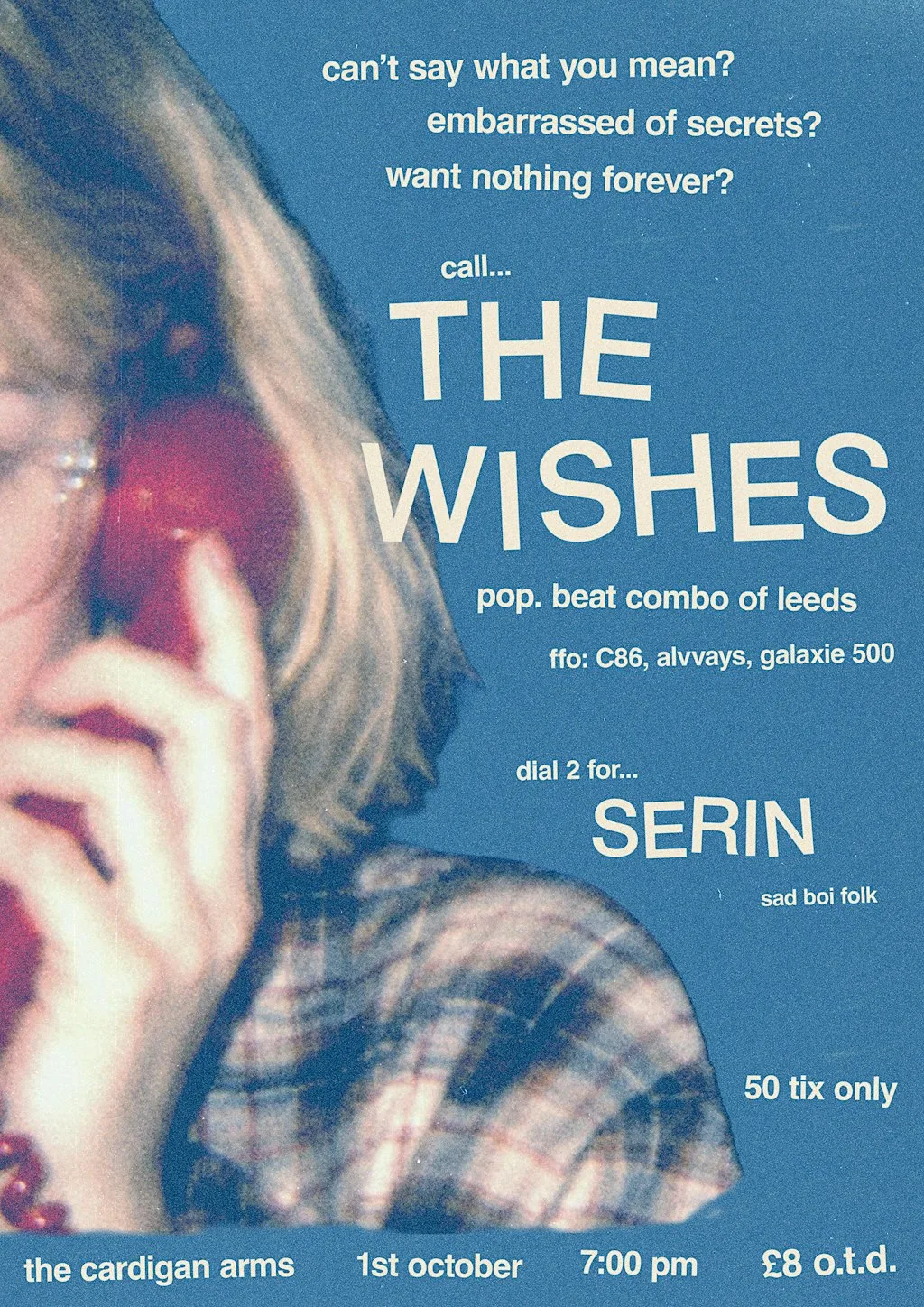 THE WISHES W/ SERIN at Cardigan Arms