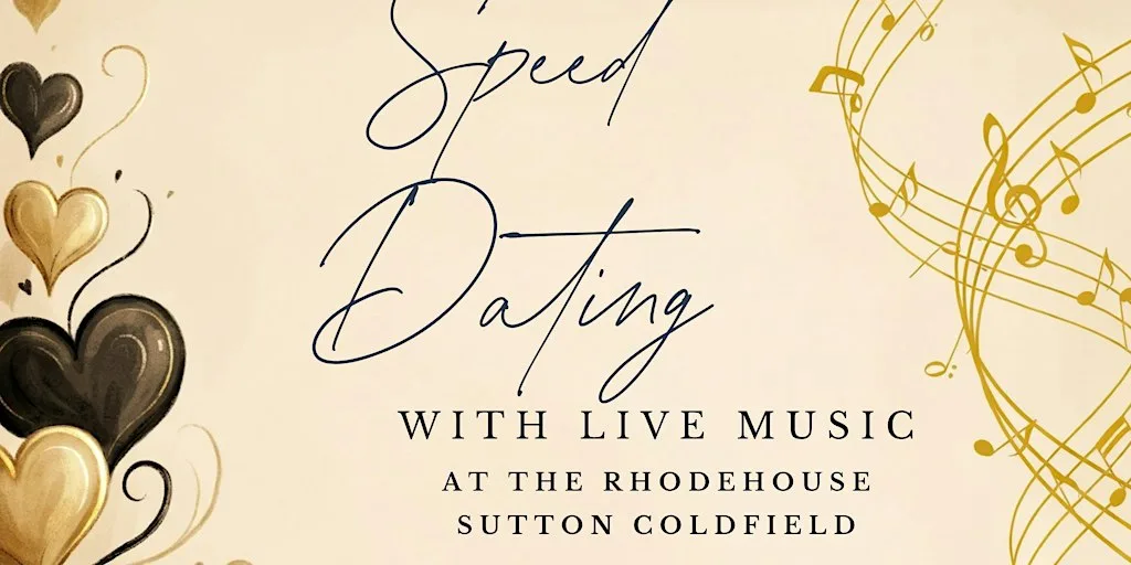 Speed Dating With Live Music At The Rhodehouse Sutton Coldfield