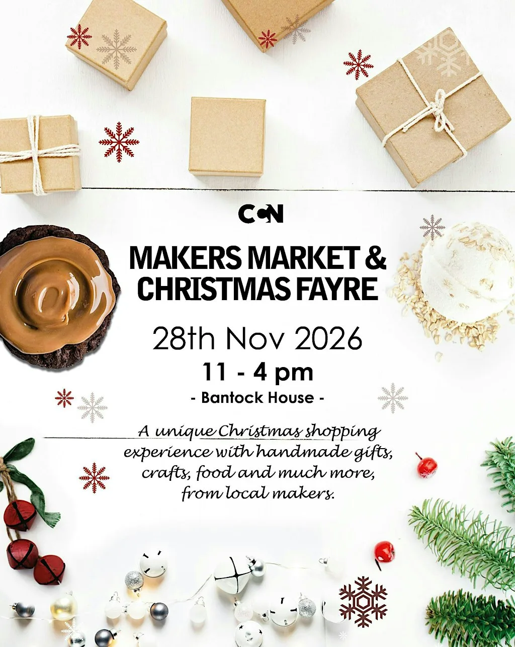 Makers Market & Christmas Fayre at Bantock House