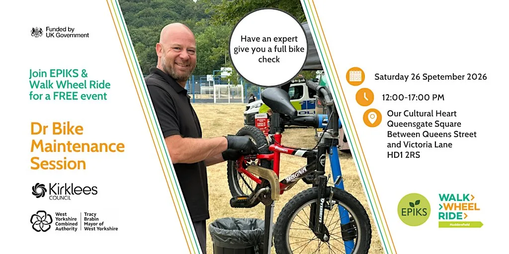 FREE Dr Bike at Our Cultural Heart Opening Day