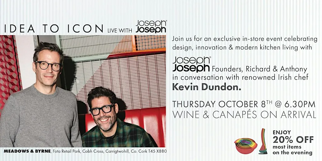From Idea to Icon - Live with Joseph Joseph