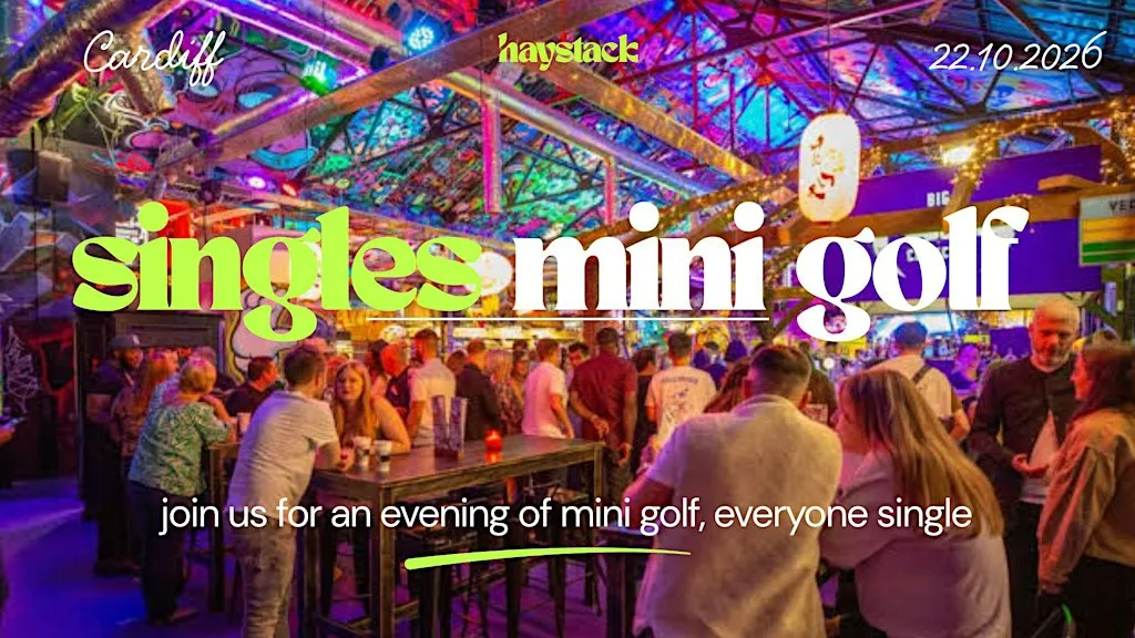 HAYSTACK DATING | GOLF FANG CARDIFF | THURSDAY 22ND OCTOBER at Golf Fang Cardiff