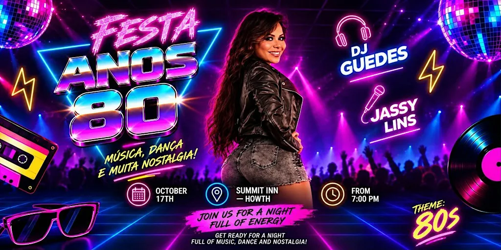 Festa Anos 80 at The Summit Inn