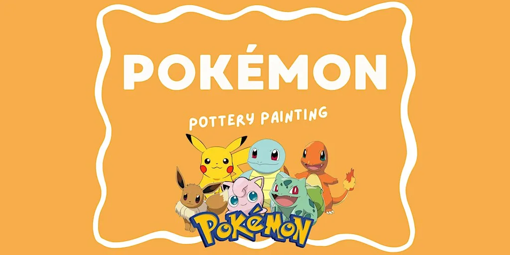 Pokémon Pottery Painting, Goodsheds at Goodsheds