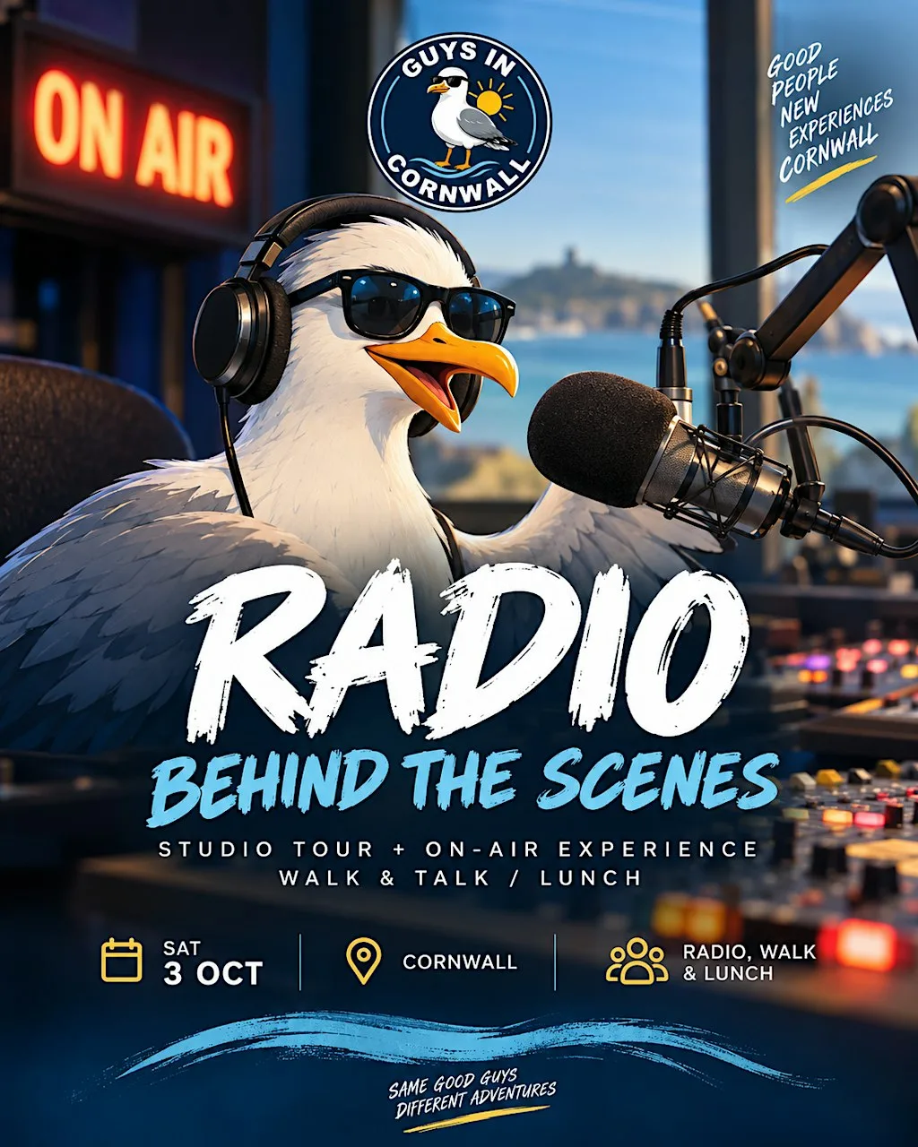 BBC Cornwall - Tour and on Air